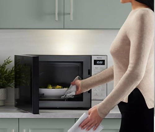 Panasonic 1.2 cu. ft. Inverter Microwave 1250W - NN-SN68QB (Renewed) - My Kitchen Products