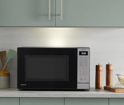 Panasonic 1.2 cu. ft. Inverter Microwave 1250W - NN-SN68QB (Renewed) - My Kitchen Products
