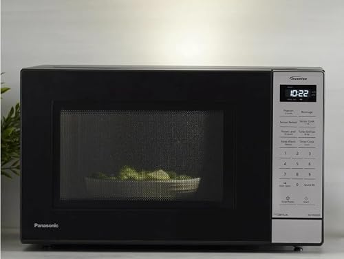 Panasonic 1.2 cu. ft. Inverter Microwave 1250W - NN-SN68QB (Renewed) - My Kitchen Products