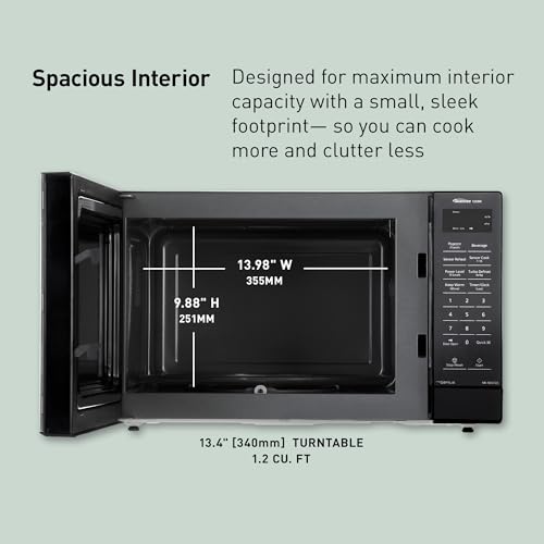 Panasonic Countertop Microwave Oven, 1.2 Cu. Ft., 1250W, Inverter Technology with Genius Sensor, Stainless Steel - NN-SN67QS - My Kitchen Products