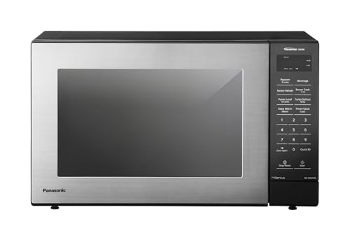Panasonic Countertop Microwave Oven, 1.2 Cu. Ft., 1250W, Inverter Technology with Genius Sensor, Stainless Steel - NN-SN67QS - My Kitchen Products
