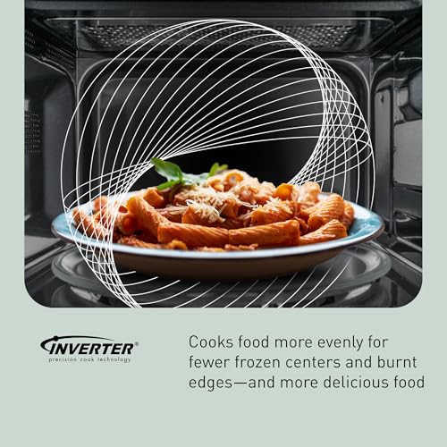 Panasonic Countertop Microwave Oven, 1.2 Cu. Ft., 1250W, Inverter Technology with Genius Sensor, Stainless Steel - NN-SN67QS - My Kitchen Products