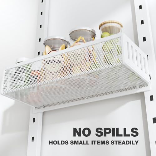 Pantry Door Organizers and Storage, 8-Tier Large Metal Heavy-Duty Frame Over the Door Spice Rack, 2 in 1 Wall-Mounted or Hanging shelf for Kitchen, Bathroom, Laundry Room, Bedroom, Closet &Nursery - My Kitchen Products