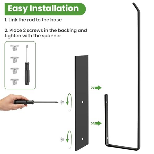 Paper Towel Holder, Magnetic Paper Towel Holder for Fridge, Toilet Paper Roll Holder Magnet Towel Rack Wall Mount Fridge Organizer for Paper Towels Rolls Bathroom Pantry RV Kitchen Storage - My Kitchen Products
