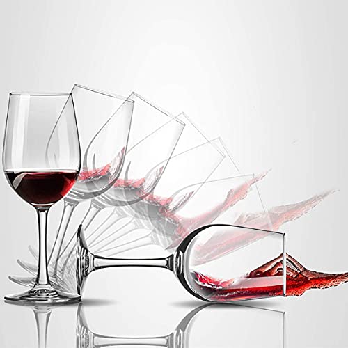 PARACITY Wine Glasses, christmas gift, Clear Glass, Long Stem Wine Glass for Red and White Wine - 10 OZ (Set of 2), Mother's Day Gift - My Kitchen Products