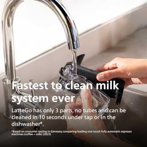 Philips 3200 Series Fully Automatic Espresso Machine, LatteGo Milk Frother, 5 Coffee Varieties, Intuitive Touch Display, 100% Ceramic Grinder, AquaClean Filter, My Coffee Choice, Black (EP3241/54) - My Kitchen Products