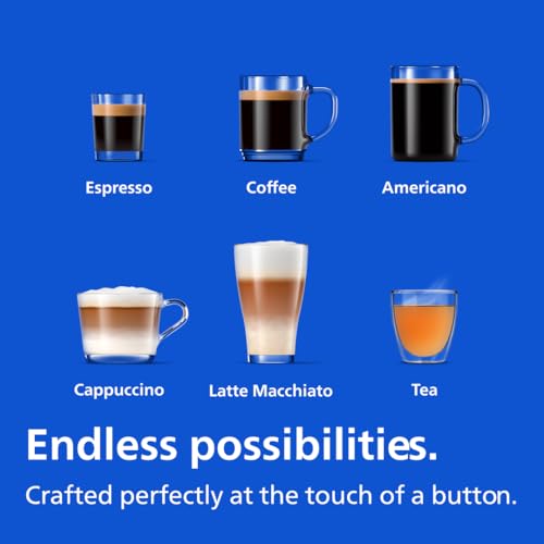 Philips 3200 Series Fully Automatic Espresso Machine, LatteGo Milk Frother, 5 Coffee Varieties, Intuitive Touch Display, 100% Ceramic Grinder, AquaClean Filter, My Coffee Choice, Black (EP3241/54) - My Kitchen Products