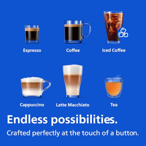 Philips 3300 Series Fully Automatic Espresso Machine with LatteGo Milk System and integrated grinder, 6 Hot & Iced Coffee Pre-Sets, 40% Quieter SilentBrew, 15-Bar Pressure, Glossy Black (EP3341/50) - My Kitchen Products