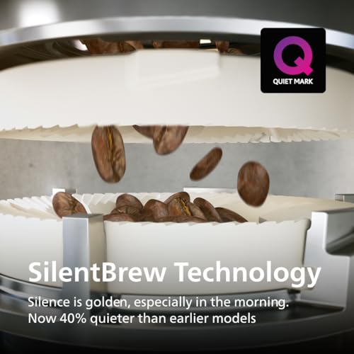 Philips 4400 Series Fully Automatic Espresso Machine, LatteGo Milk System, Integrated Grinder, 12 Hot & Iced Coffee Pre-Sets, Quick Start, SilentBrew, 15-Bar Pressure, Black Chrome (EP4444/90) - My Kitchen Products