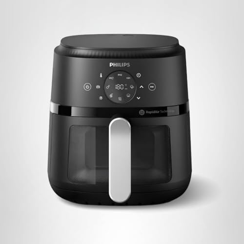 Philips Air Fryer 2000 Series - 13-in-1 functions, 6.6 Quarts, Compact Design with Cooking Window, Black, (NA231/00) - My Kitchen Products