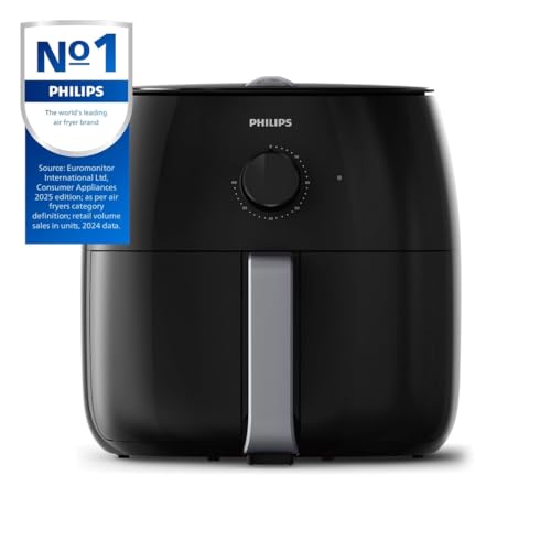 Philips Premium Airfryer XXL with Fat Removal Technology, Black, HD9630/98 - My Kitchen Products