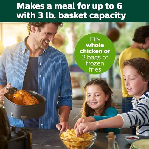 Philips Premium Airfryer XXL with Fat Removal Technology, Black, HD9630/98 - My Kitchen Products