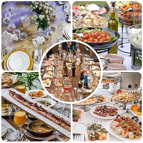 Pleafind 16 PCS Serving Utensils, Stainless Steel Serving Utensils Set with Serving Spoons, Slotted Serving Spoons, Serving Forks and Serving Tongs, Serving Utensils for Parties Buffet Banquet - My Kitchen Products