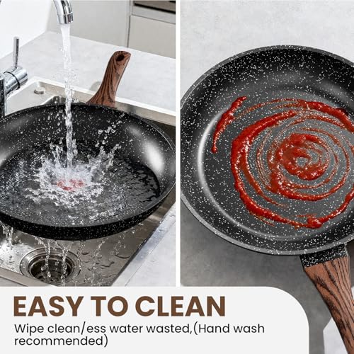 Pots and Pans Set Non Stick, 31 Piece Kitchen Induction Cookware & Bakeware Set, Nonstick Kitchen Cooking Pans Set with Frying Pans Set Grill Pan Saucepan Baking Sheet & Utensils, PFOA Free - My Kitchen Products