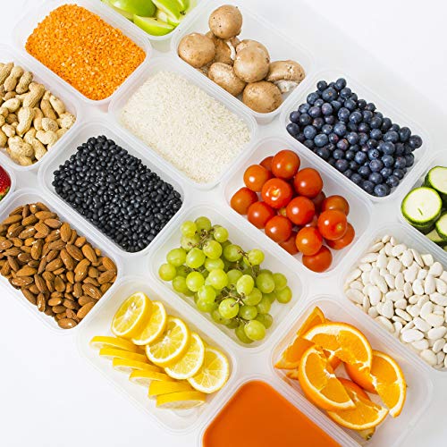 Prep Naturals 25 oz Meal Prep Containers - BPA-Free Food Storage Containers with Lids - Microwave & Freezer Safe Soup Bowls with Lids - Dishwasher Safe Meal Prep Bowls - Pack of 50, Clear - My Kitchen Products