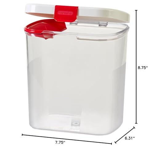 PrepSolutions Flour Keeper – Airtight Storage Container for Flour, Sugar & Dry Goods, 5 lb Capacity, BPA-Free, Easy Pour Design - My Kitchen Products