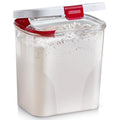 PrepSolutions Flour Keeper – Airtight Storage Container for Flour, Sugar & Dry Goods, 5 lb Capacity, BPA-Free, Easy Pour Design - My Kitchen Products