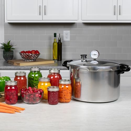 Presto 01755 16-Quart Aluminum canner Pressure Cooker, One Size, Silver - My Kitchen Products