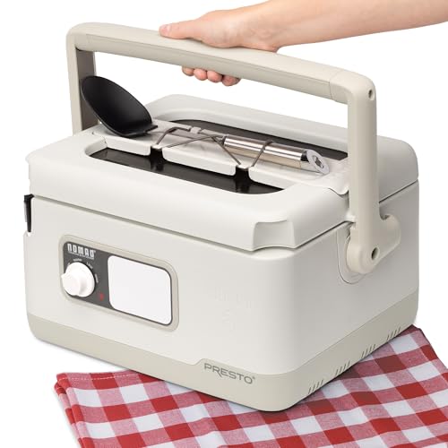 Presto 06030 8-quart Nomad Traveling Slow Cooker, Locking Lid, Dry Erase Board - My Kitchen Products