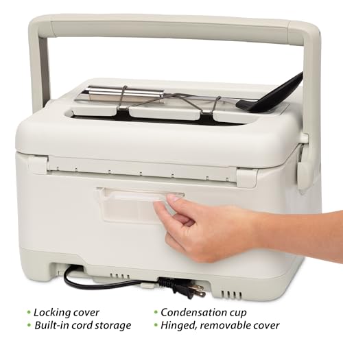 Presto 06030 8-quart Nomad Traveling Slow Cooker, Locking Lid, Dry Erase Board - My Kitchen Products