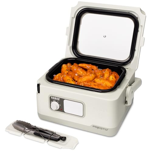 Presto 06030 8-quart Nomad Traveling Slow Cooker, Locking Lid, Dry Erase Board - My Kitchen Products