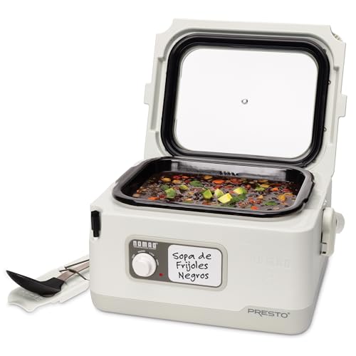 Presto 06030 8-quart Nomad Traveling Slow Cooker, Locking Lid, Dry Erase Board - My Kitchen Products