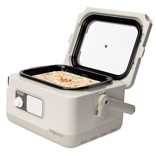 Presto 06030 8-quart Nomad Traveling Slow Cooker, Locking Lid, Dry Erase Board - My Kitchen Products