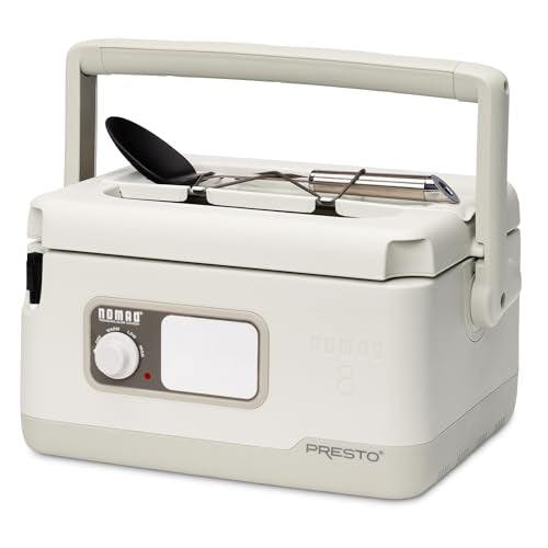 Presto 06030 8-quart Nomad Traveling Slow Cooker, Locking Lid, Dry Erase Board - My Kitchen Products