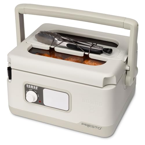 Presto 06030 8-quart Nomad Traveling Slow Cooker, Locking Lid, Dry Erase Board - My Kitchen Products