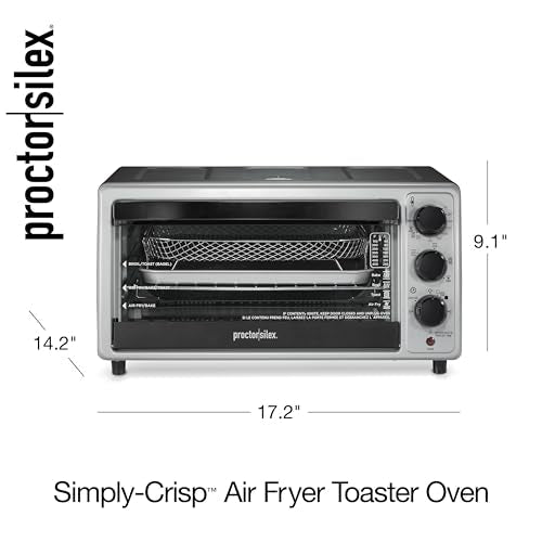 Proctor Silex 6 Slice Countertop Air Fryer Toaster Oven Combo - My Kitchen Products
