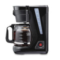 Proctor Silex FrontFill Drip Coffee Maker, 12 Cup Glass Carafe, Black and Silver (43680PS) - My Kitchen Products