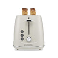 Proctor Silex Plastic 2 Slice Toaster, Bagel, Defrost & Cancel Buttons, Browning Control With 7 Shades, Auto Shutoff, Slide-Out Crumb Tray, Oat White (22660) - My Kitchen Products
