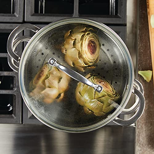 Rachael Ray 70033 Professional Stainless Steel/Hard Anodized Nonstick Cookware Pots and Pans Set, 11 Piece - Gray and Silver - My Kitchen Products