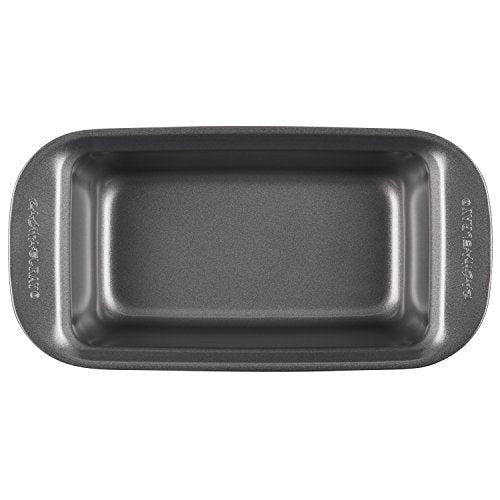 Rachael Ray Bakeware Meatloaf/Nonstick Baking Loaf Pan with Insert, 9 Inch x 5 Inch, Gray - My Kitchen Products