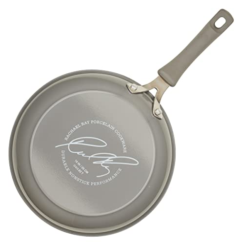 Rachael Ray Cook + Create Nonstick Frying Pan/Skillet, 10 Inch, Gray - My Kitchen Products