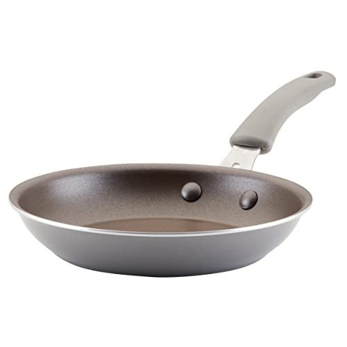 Rachael Ray Cook + Create Nonstick Frying Pan/Skillet, 8.5 Inch, Gray - My Kitchen Products