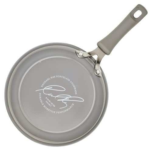 Rachael Ray Cook + Create Nonstick Frying Pan/Skillet, 8.5 Inch, Gray - My Kitchen Products