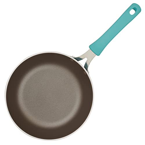 Rachael Ray Cook + Create Nonstick Saucier Pan/Saucepan, 3 Quart, Agave Blue - My Kitchen Products