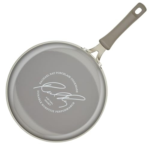 Rachael Ray Cook + Create Nonstick Sauté Pan with Lid, 3 Quart, Gray - My Kitchen Products