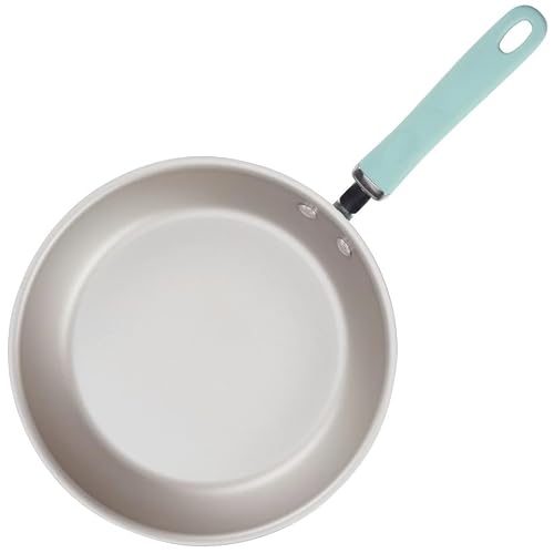 Rachael Ray Create 13 Piece Delicious Aluminum Nonstick Pots and Pans, Light Blue - My Kitchen Products