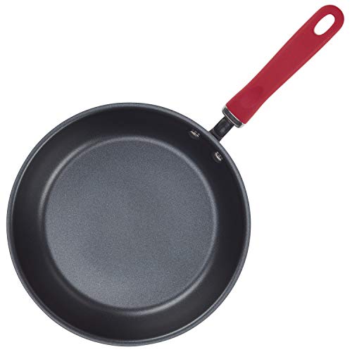 Rachael Ray Create Delicious Deep Hard Anodized Nonstick Frying Pan / Fry Pan / Hard Anodized Skillet - 10.25 Inch, Gray - My Kitchen Products