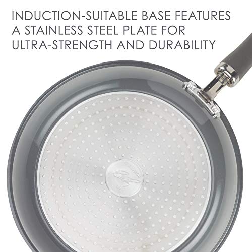Rachael Ray Create Delicious Nonstick Cookware Pots and Pans Set, 13 Piece, Gray Shimmer - My Kitchen Products