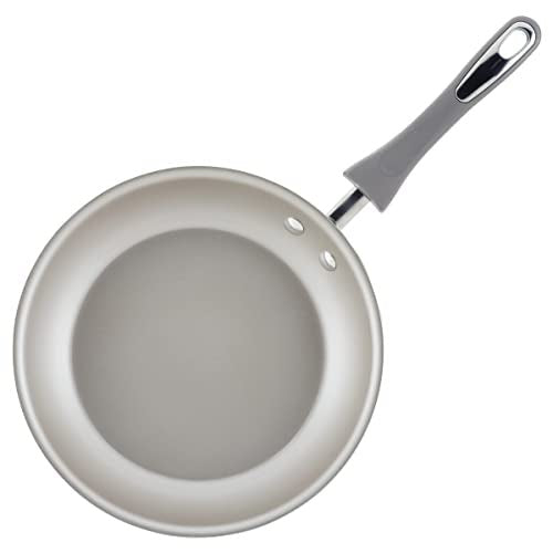 Rachael Ray Get Cooking! Nonstick Cookware Pots and Pans Set, Includes Baking Pan and Cooking Tools, 12 Piece - Gray - My Kitchen Products