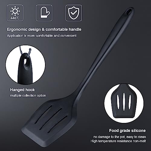 RAXCO Kitchen Utensils Set,18-Piece Cooking Utensils and Knife Set,Black - My Kitchen Products
