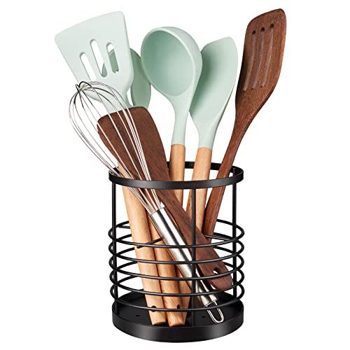 RedCall Utensil Holder for Kitchen Countertop,Metal Spatula Holder,Cooking Utensil Holder for Spoon,Wire Utensil