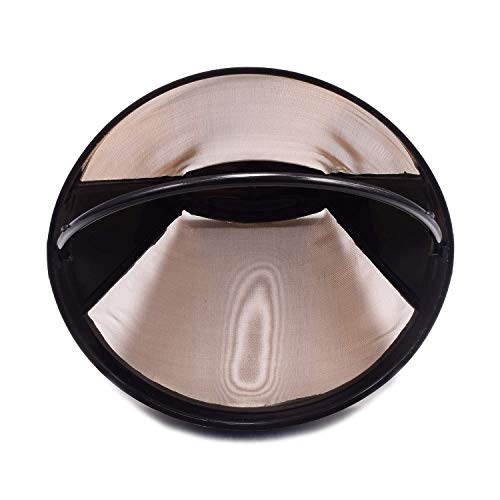 Reusable No.4 Cone Coffee Maker Filters for Ninja Coffee Bar Brewer Replacement Permanent Basket Filter (2 Coffee Filters) - My Kitchen Products