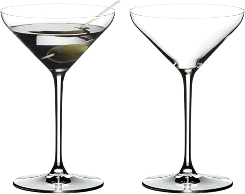 Riedel Extreme Martini Glass, Set of 2, Dishwasher Safe (4441/17)