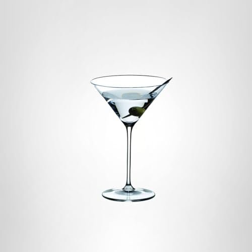 Riedel Vinum XL Martini Glasses (set of 2), Precision Blown Crystal Martini Glasses with Stem - Elegant Cocktail Glasses for Bar, 9.5oz, Machine Washable - My Kitchen Products