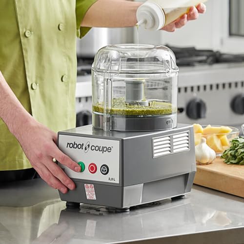Robot Coupe R101B CLR Combination Food Processor, 2.5 Quart Clear Batch Bowl, Polycarbonate, Clear, 120v - My Kitchen Products