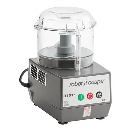 Robot Coupe R101B CLR Combination Food Processor, 2.5 Quart Clear Batch Bowl, Polycarbonate, Clear, 120v - My Kitchen Products